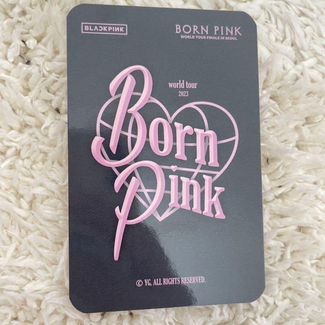 BLACKPINK born pink ソウルコン　PPEU リサ　トレカセット