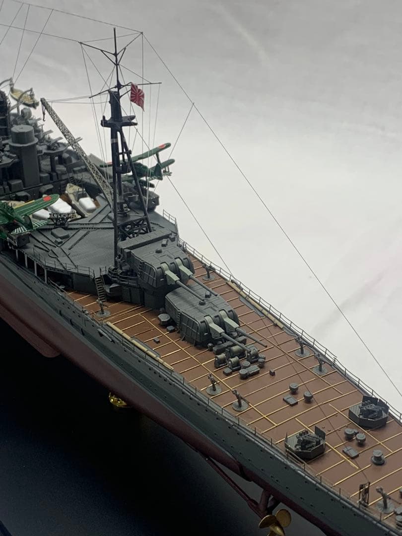 アオシマ1/350重巡洋艦高雄 完成品 アオシマ1/350重巡洋艦高雄 完成品