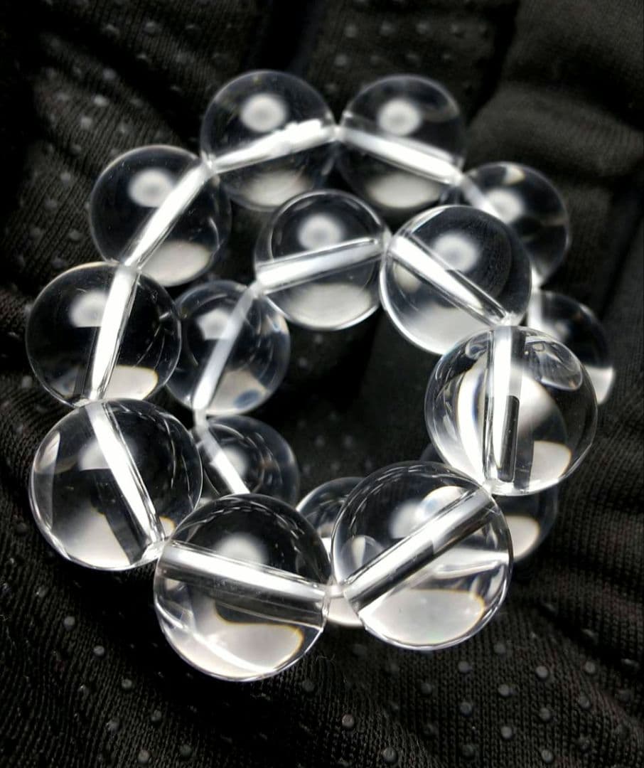 最高品質　超希少　カイラス産　ヒマラヤ水晶　ブレスレット　パワーストーン