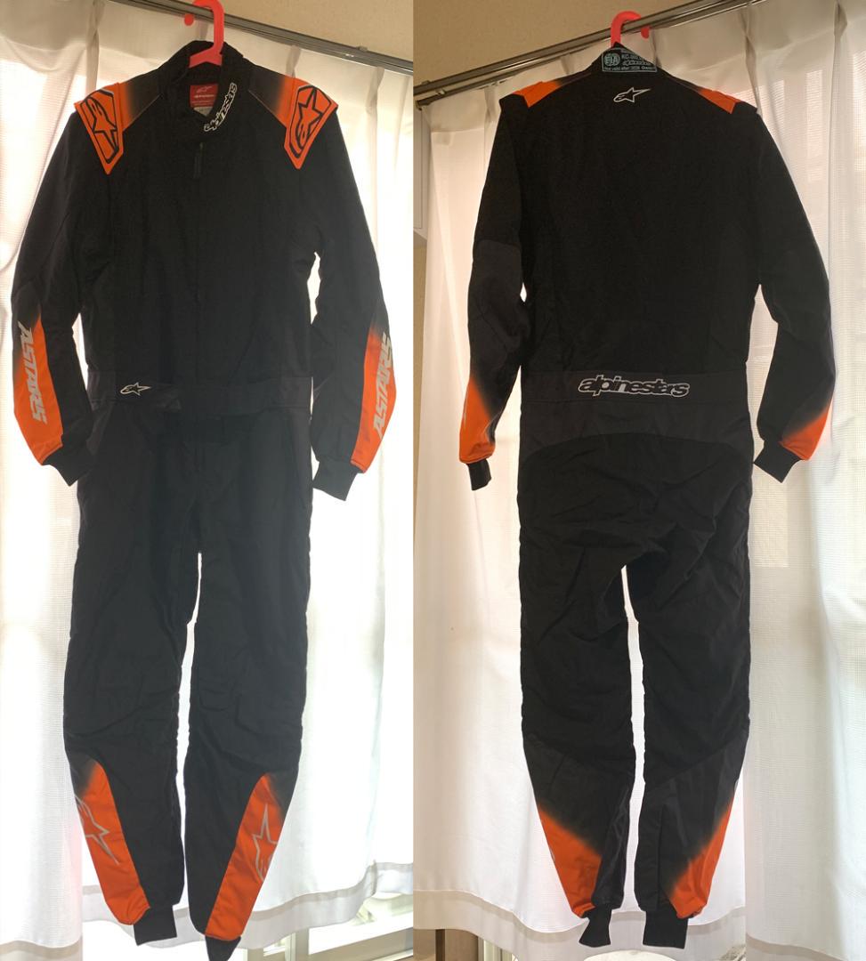 新品！アルパインスターズ KMX-5 カートスーツ オレンジ 50 KART