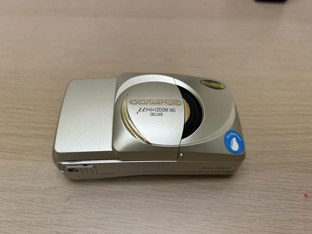 オリンパス　μ zoom 140 デラックス　フィルムカメラ　Ａ-771 オリンパス μ zoom 140 デラックス フィルムカメラ A-771