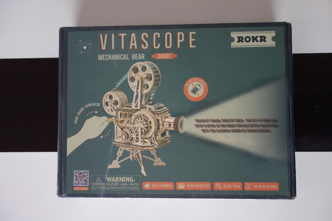 当日発送可 フィルム プロジェクター 映写機 51nV6-m38759415741 Robotime 木製パズル 即納再入荷