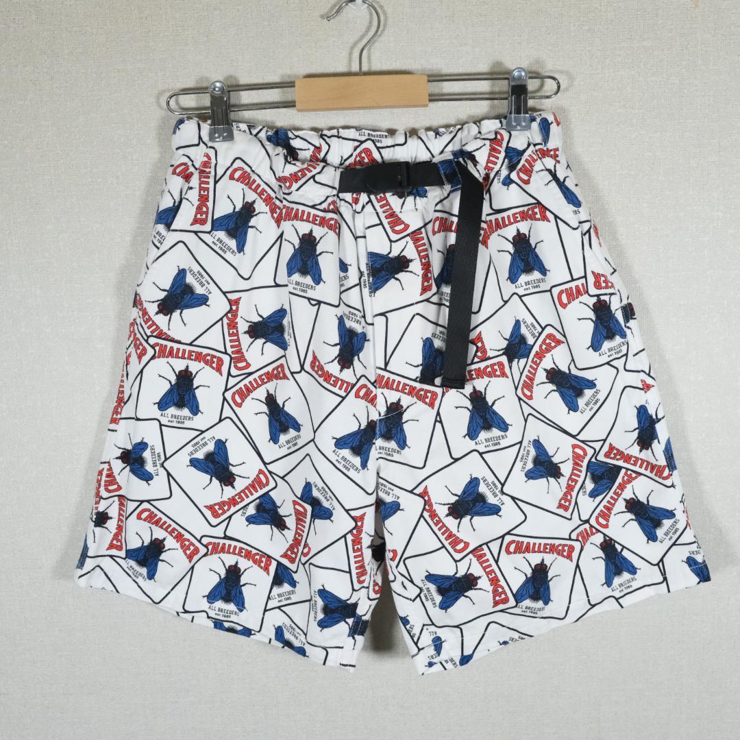 CHALLENGER FLY COTTON TWILL ショーツ WHITE L - メルカリ