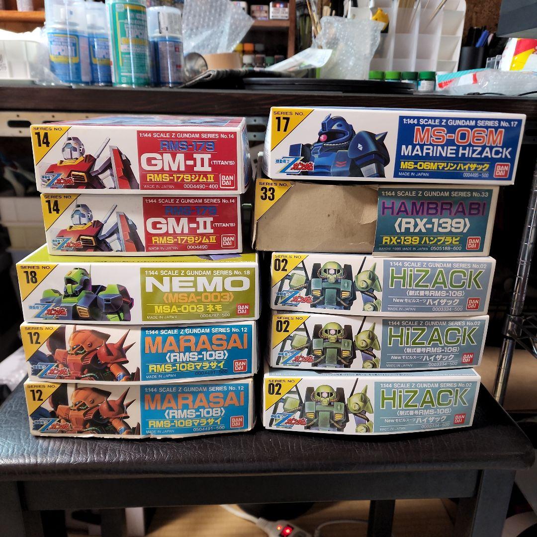 1|144旧キットZガンダムシリーズセット