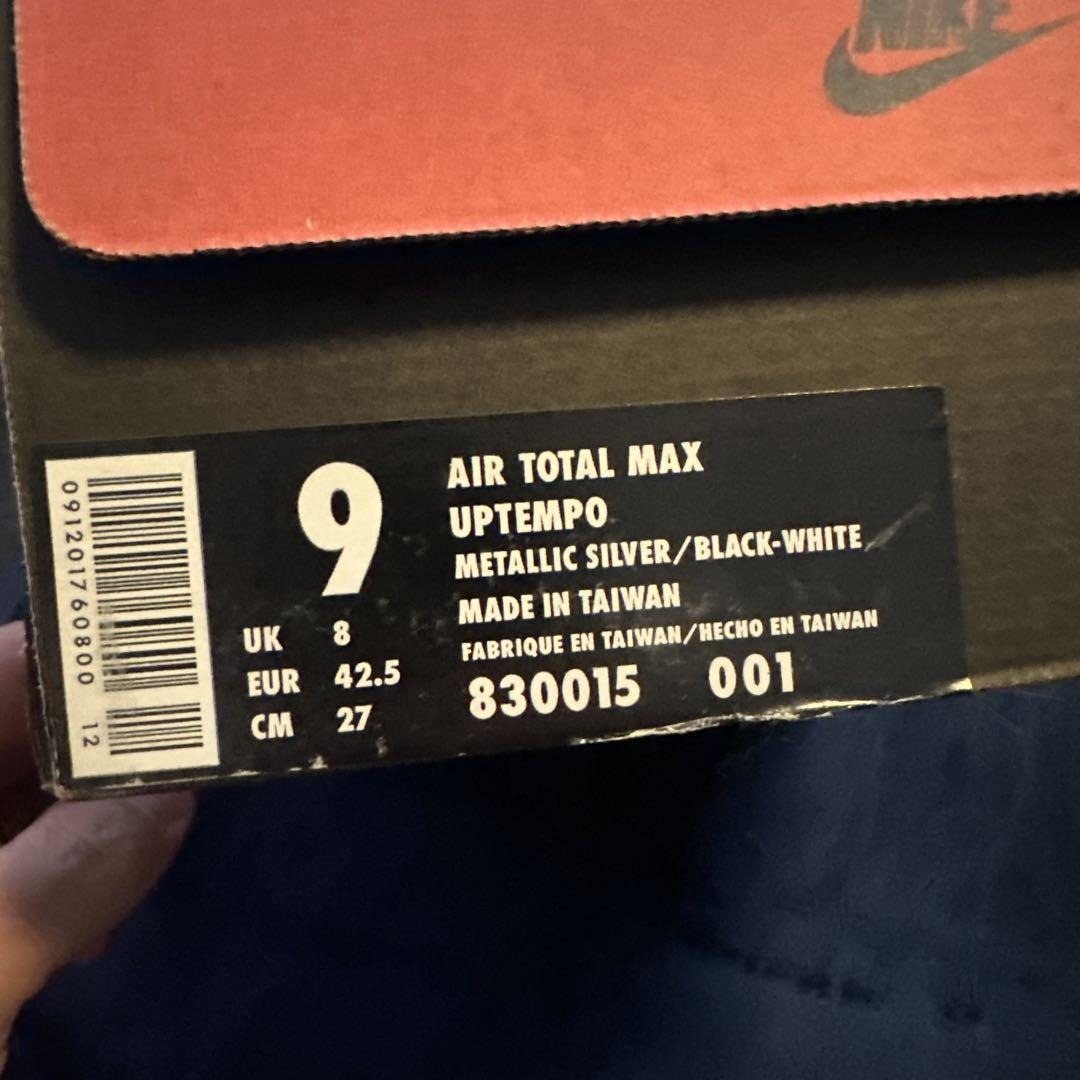 シューズ(男性用) NIKE AIR TOTAL MAX