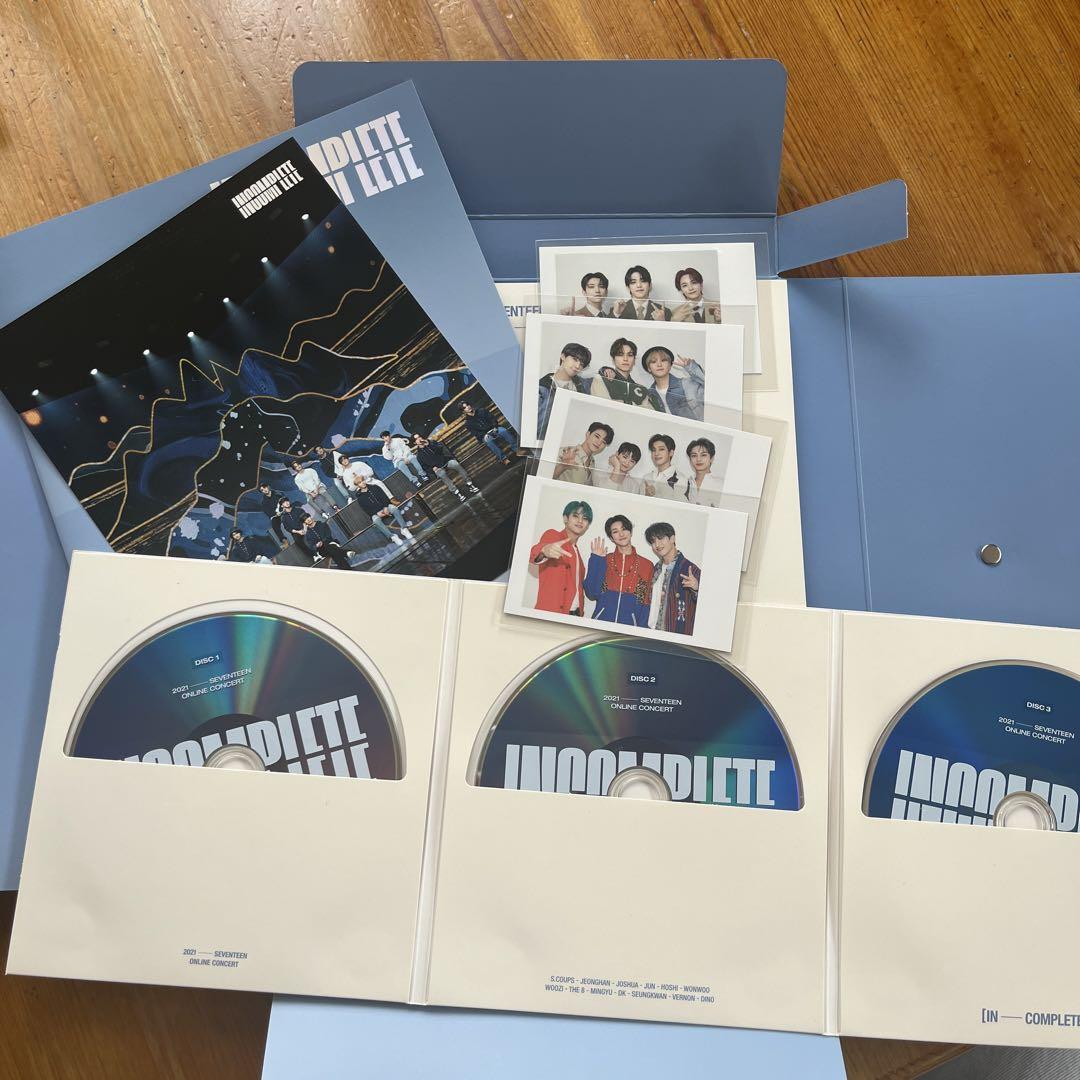 その他 INCOMPLETE   SEVENTEEN  DVD