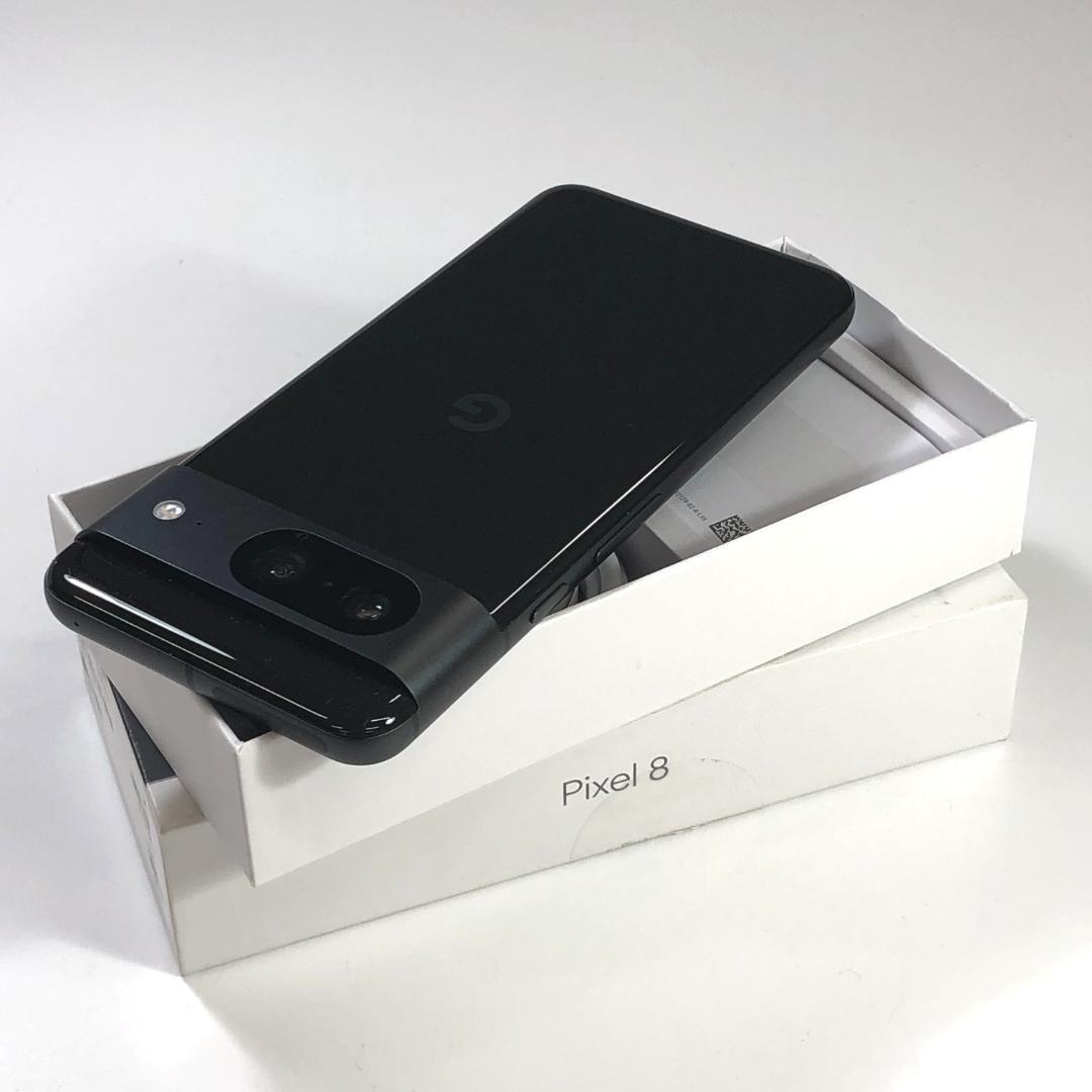 【超美品】Google｜Pixel 8 128GB｜オブシディアン｜完品