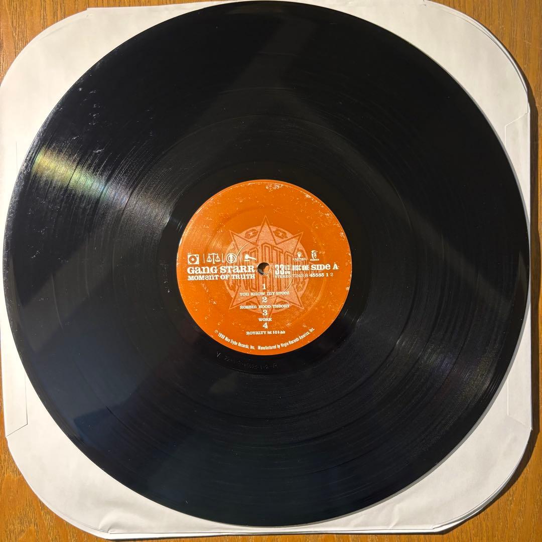 Gang Starr / Moment Of Truth US正規3LP Gang Starr / Moment Of Truth US正規3LP