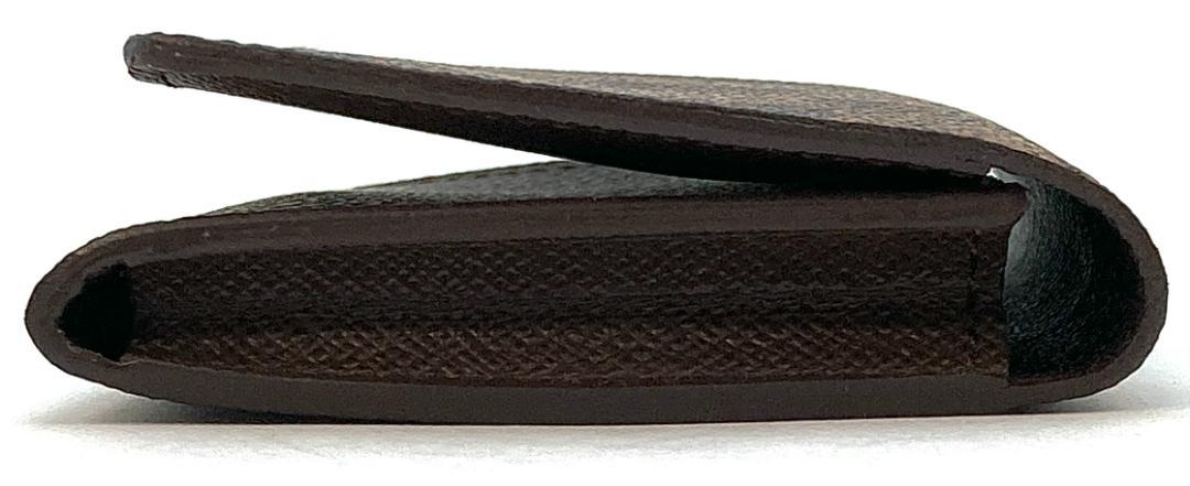 ルイヴィトン 名刺入れ ダミエ レザー ブラウン 中古美品！(52083)※