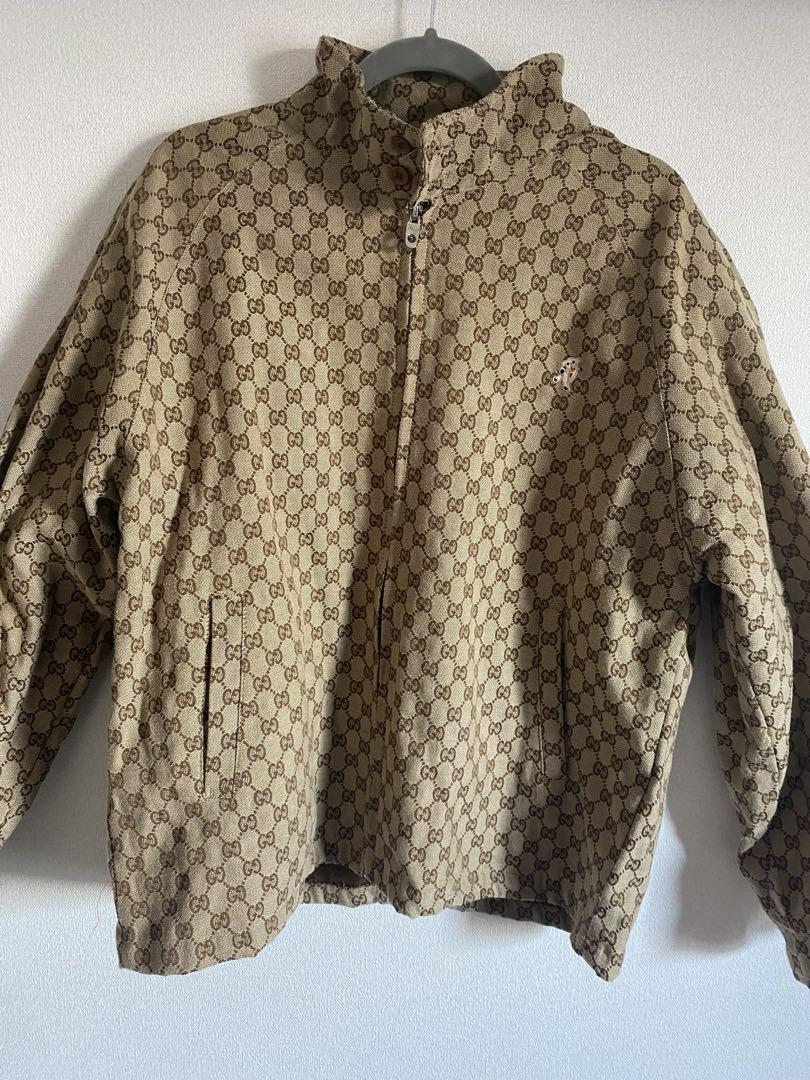 Gucci GGパターン ハーフジップジャケット