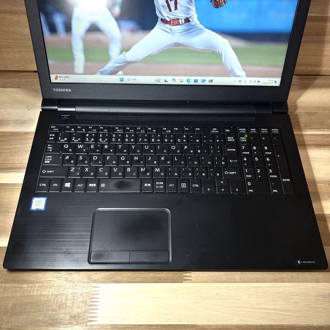 美品 Toshiba dynabook 第8世代i5 メモリ8GB 初期設定済 - メルカリ