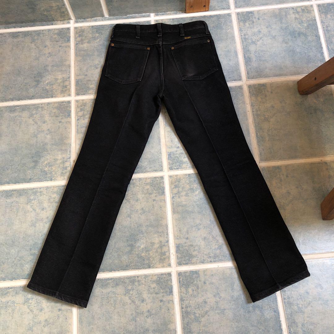 OLD ラングラーストレッチブラックデニム80.s90.s wBD4l-m38768928708 定番特価