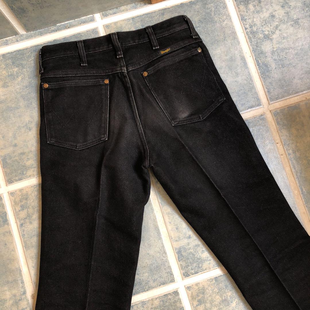 OLD ラングラーストレッチブラックデニム80.s90.s wBD4l-m38768928708 定番特価