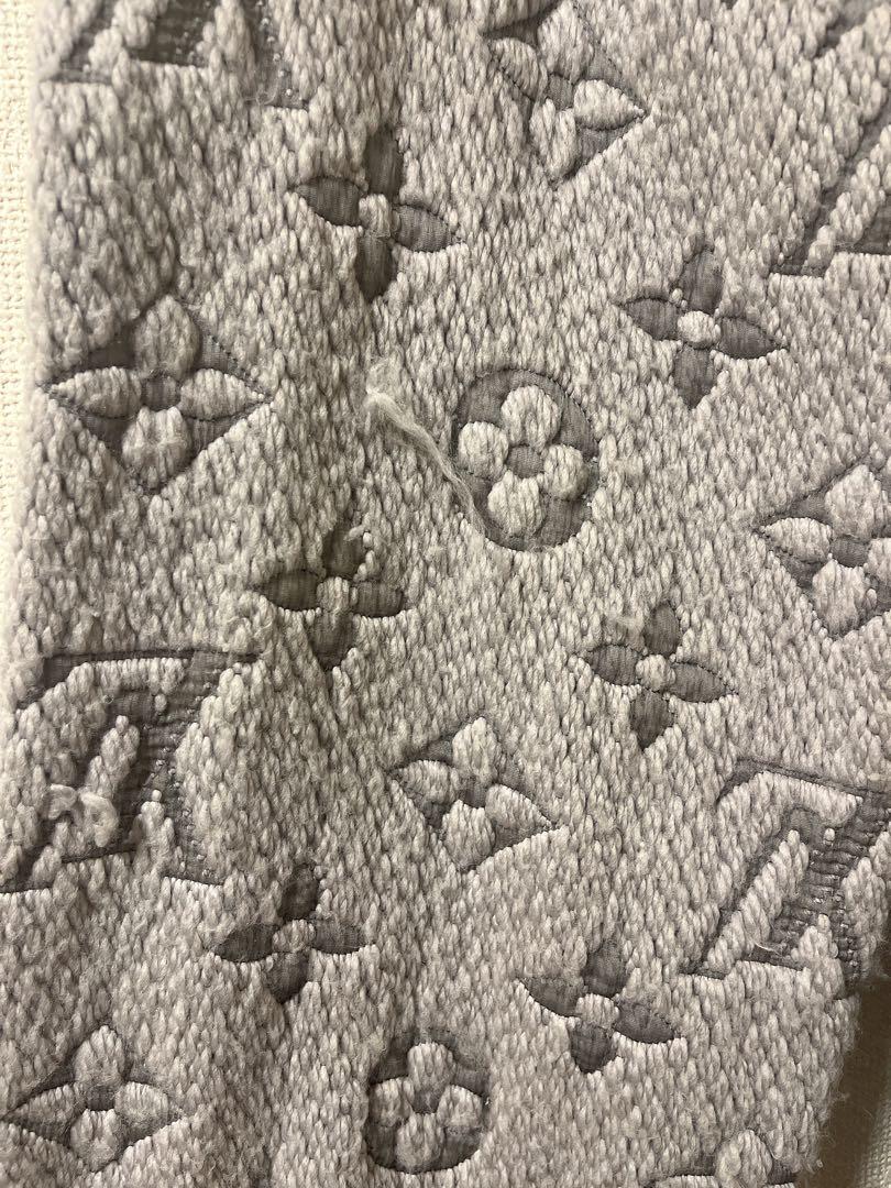 Louis Vuitton グレー ロゴマニアマフラー 楽天市場】ルイヴィトン マフラー エシャルプ・ロゴマニア