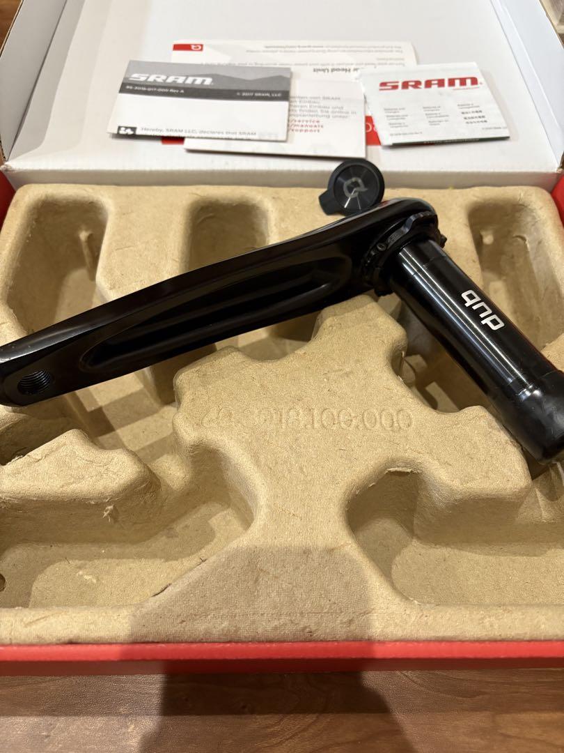 スラム Rival AXS レフトクランク　パワーメーターDUB 172.5mm