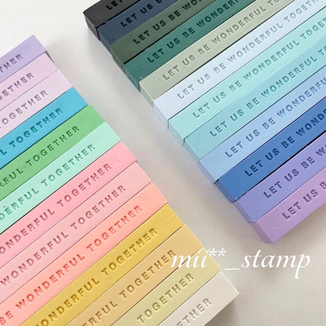 ❤25色各1本/ワックスバー❤【wax1516】シーリングワックス スティック