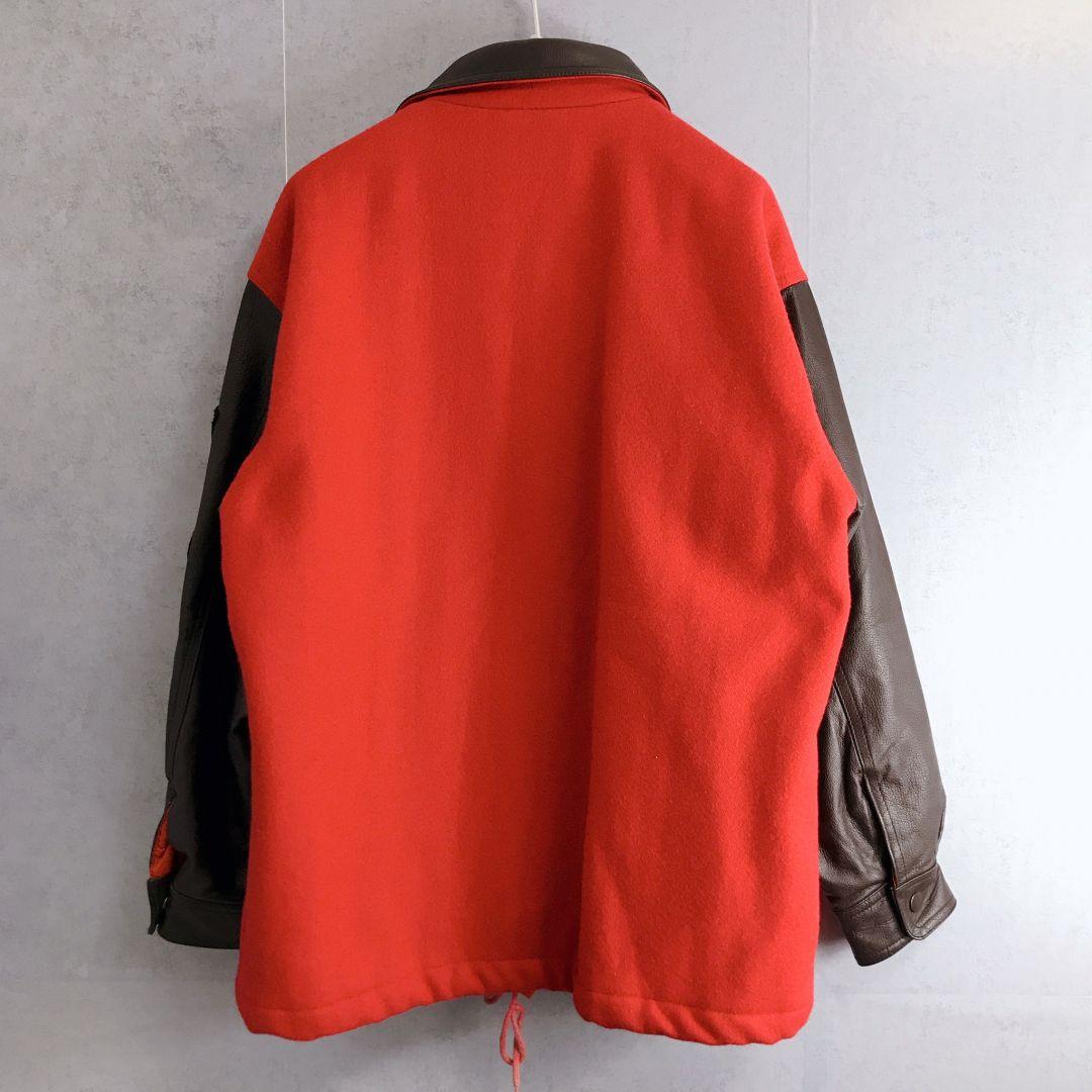 レッド系,L【楽天最安値に挑戦】 【ロサンゼルス ドジャース】80s 90s オンラインストア売上 90s ドジャース】80s 【ロサンゼルス カウレザー スタジャン ワッペン スタジャン