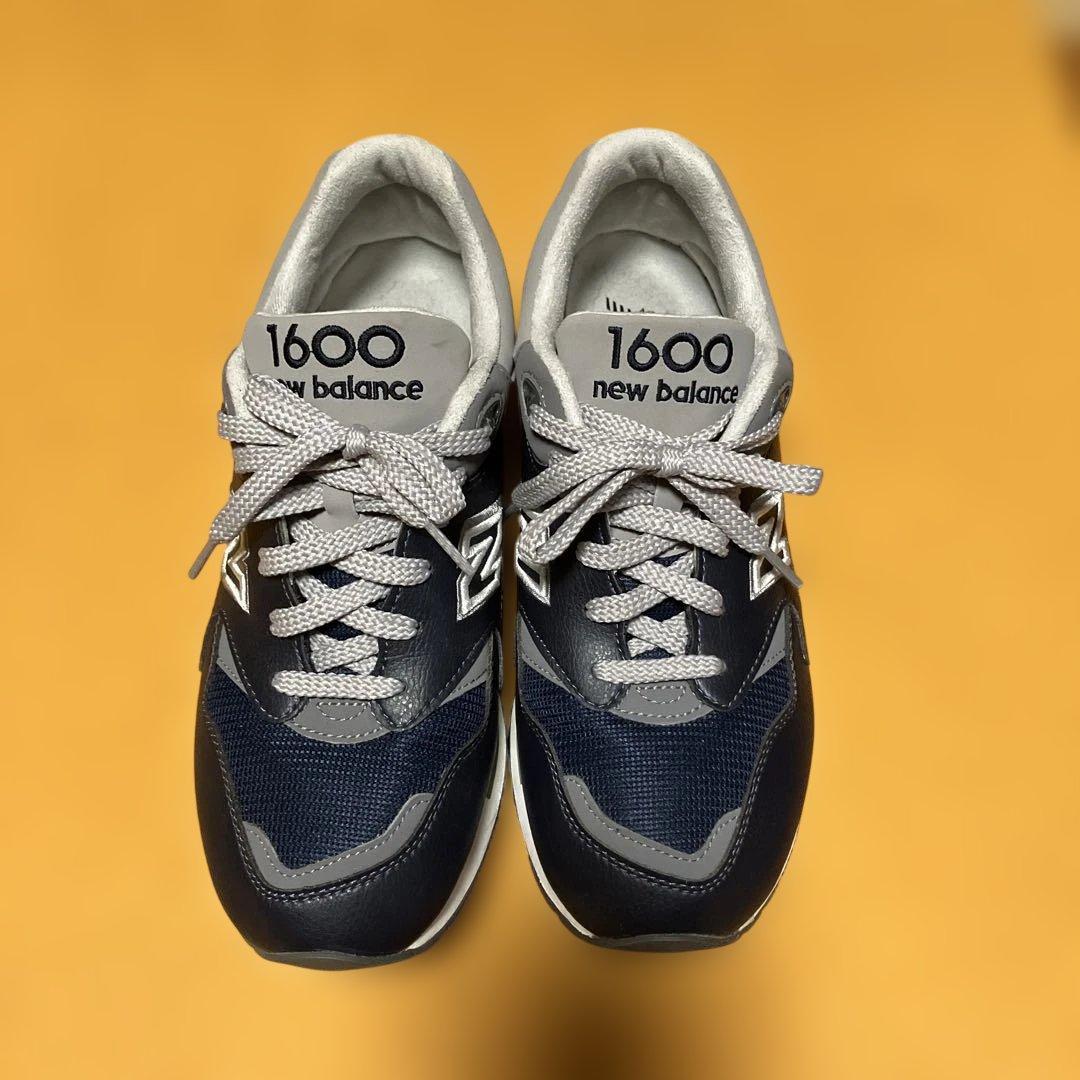 New Balance 1600 ネイビー グレー スニーカー27cm new balance