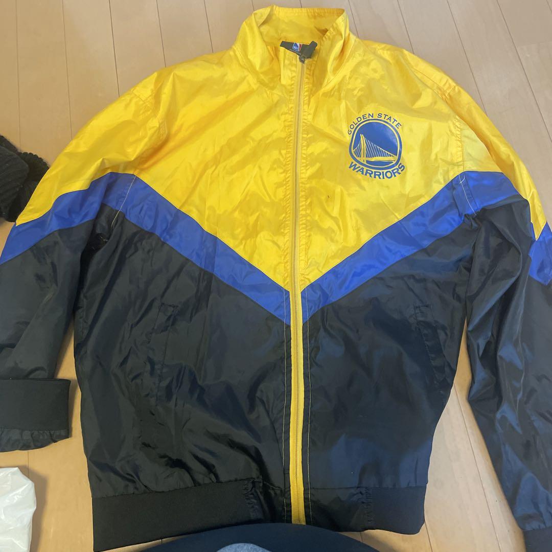 Warriors ジップパーカー