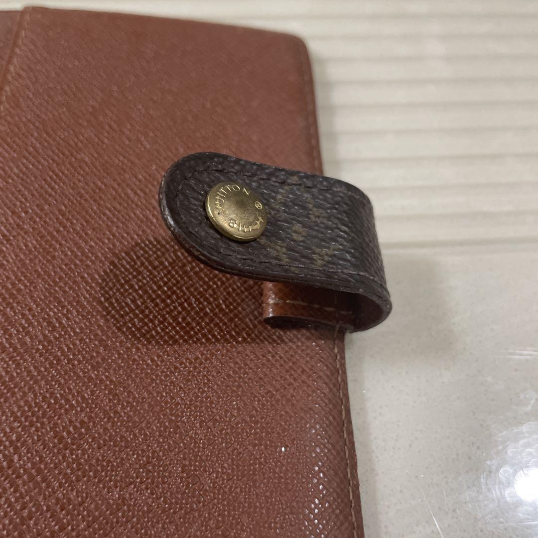 美品 ルイヴィトン Louis Vuitton アジェンダ 6穴PM 手帳カバー