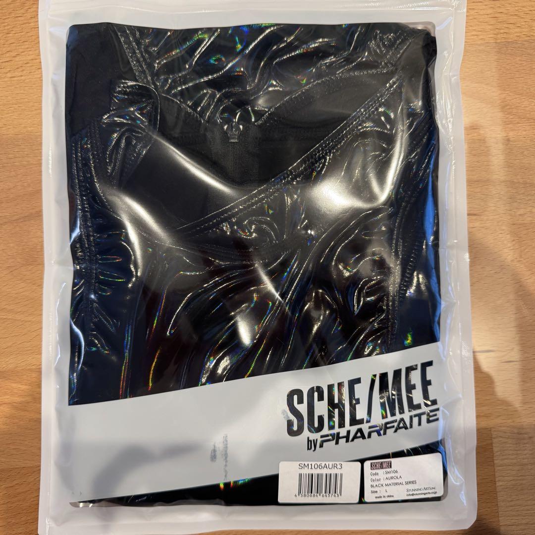SCHE/MEE ハイネックボディスーツ Lサイズ