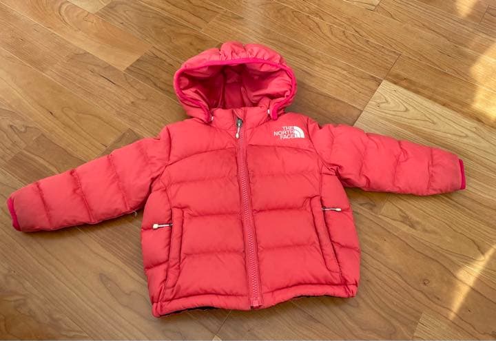 店舗良い ノースフェイス アコンカグアフーディ ダウン ピンク