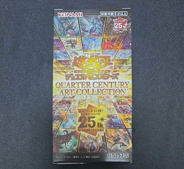 QUARTER CENTURY ART COLLECTION 1BOX遊戯王 Konami Yugioh OCG Quarter Century Art Collection 5packs