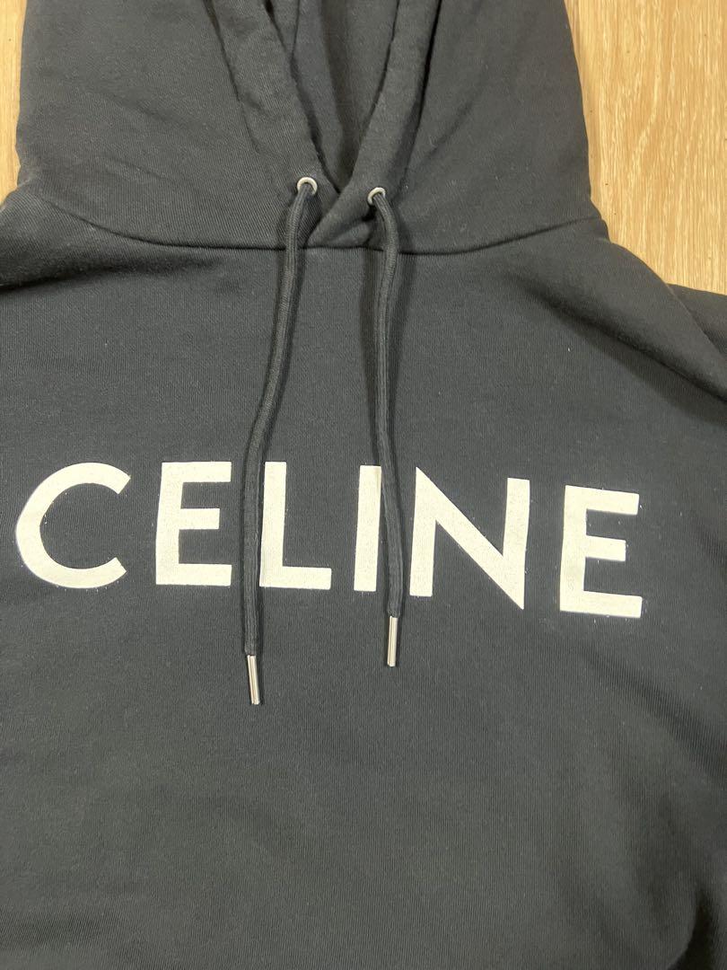 国内正規品　CELINE パーカー　ルーズ フーディー  コットンフリース