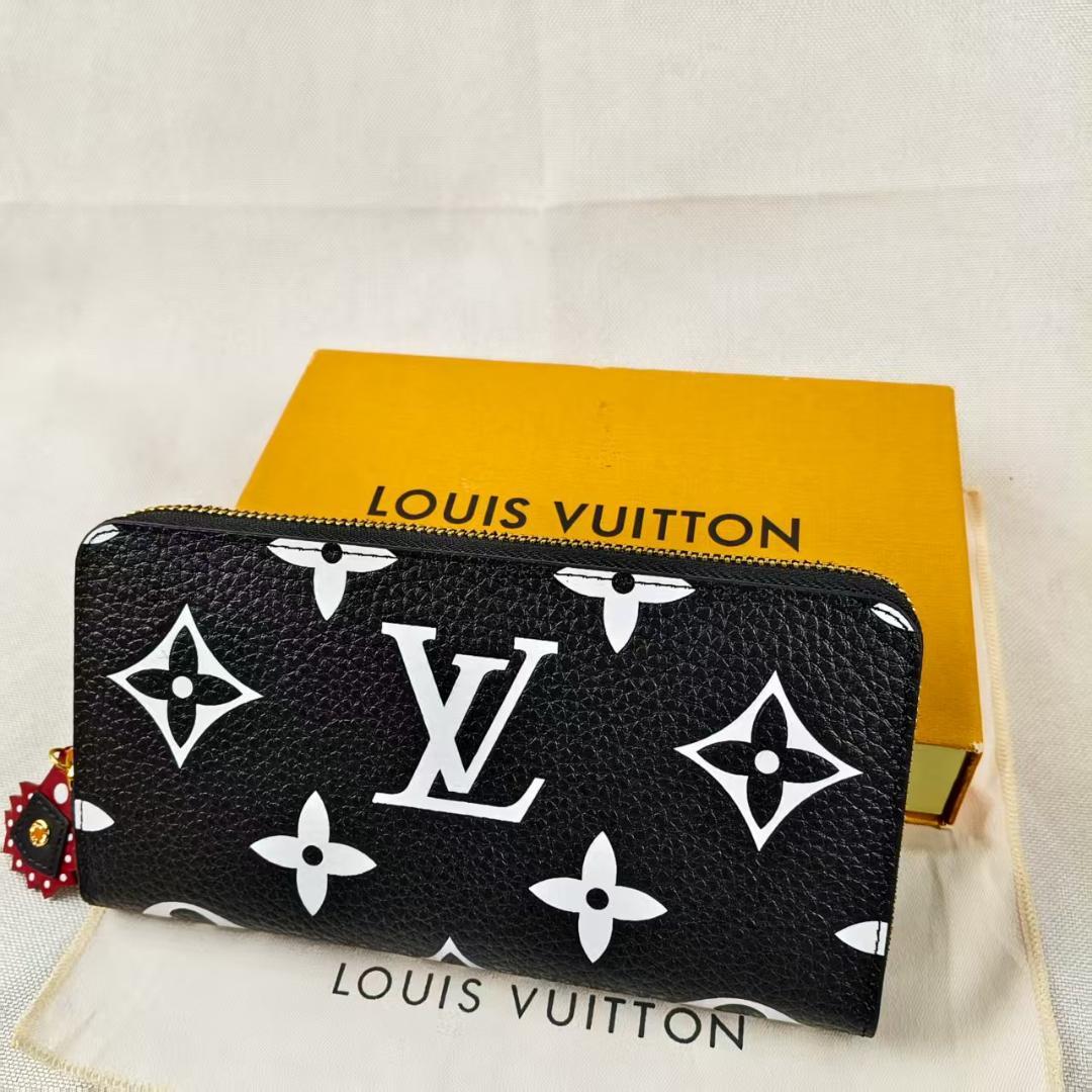 【美品】LOUIS VUITTON モノグラム長財布