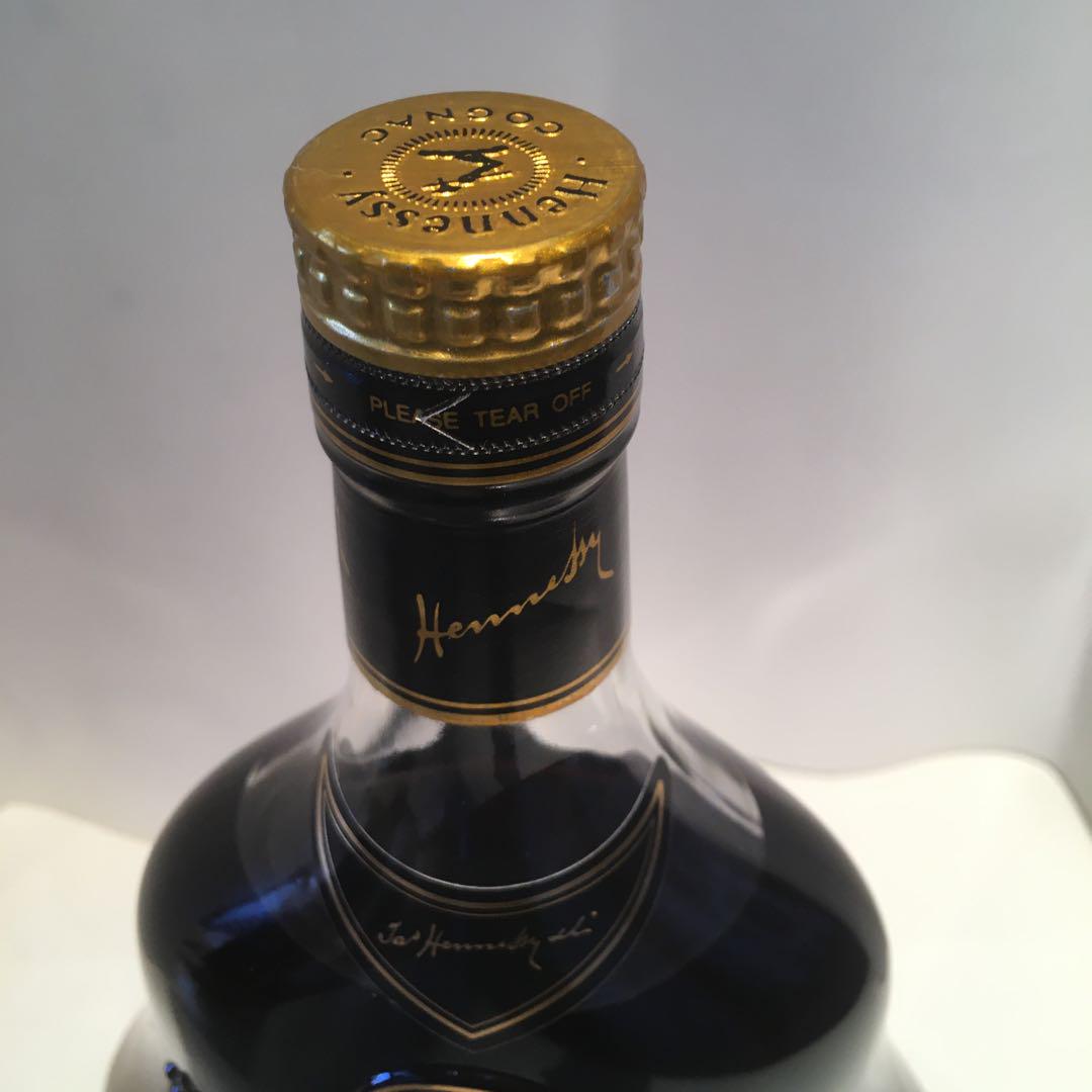 ヘネシー Hennessy XO COGNAC 金キャップクリアボトル古酒未開封