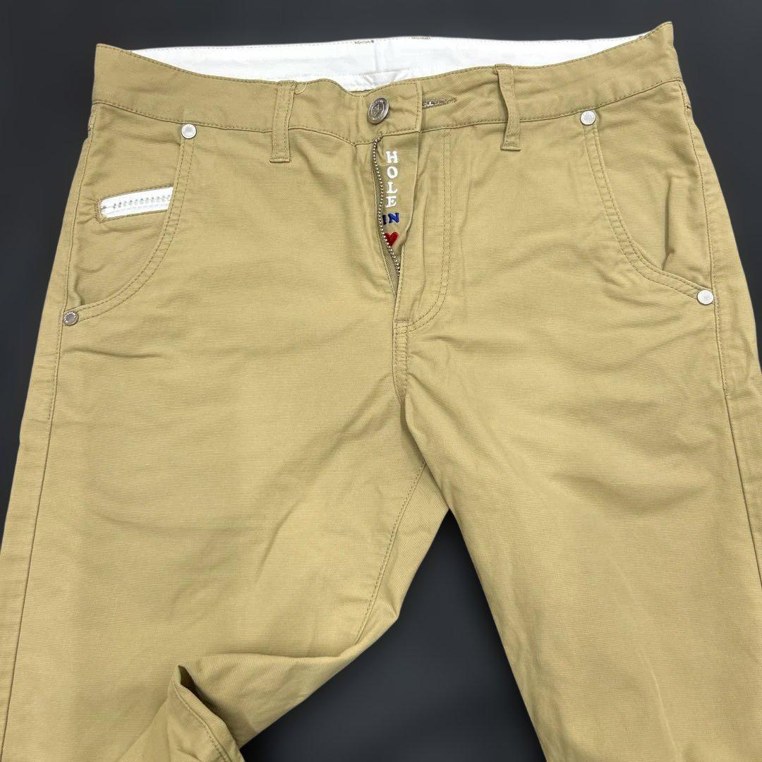 ゴルフ用ベージュパンツ サイズS マークアンドロナ