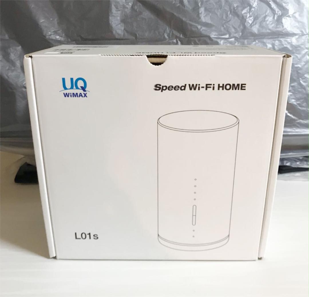 お値下げ【送料込】UQWiMAX Speed Wi-Fi HOME 《L01s》