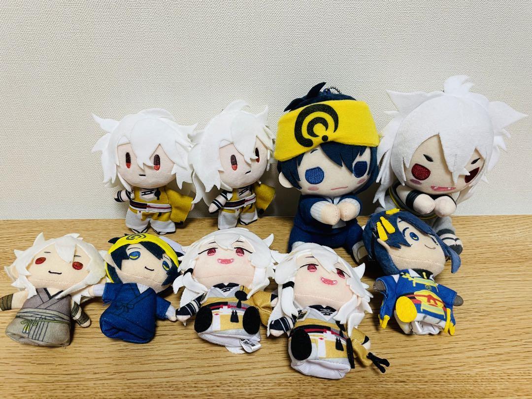 刀剣乱舞　小狐丸　三日月宗近　ぬいぐるみ　わんぱく　まとめ売り