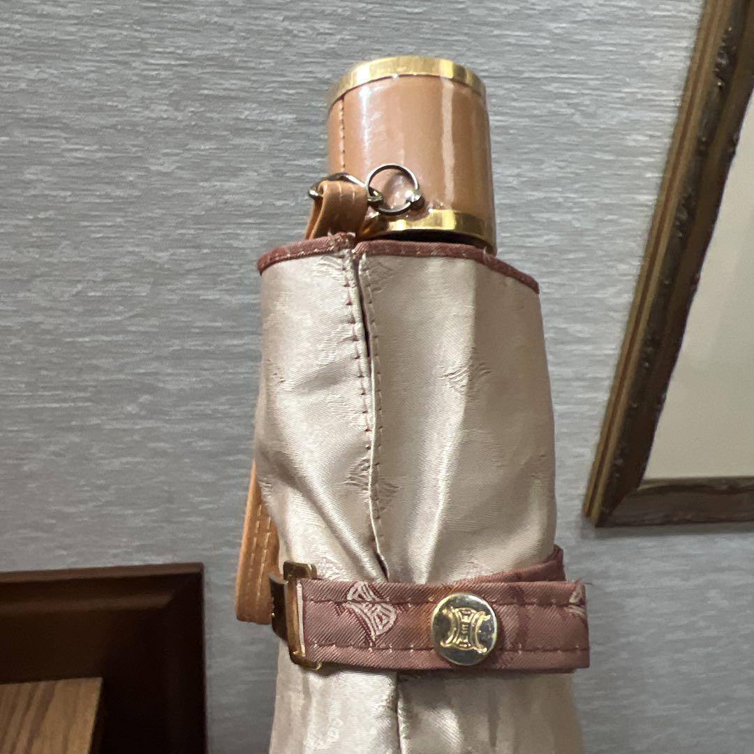極美品　CELINE 折りたたみ傘 極美品 セリーヌ 折りたたみ傘 - メルカリ