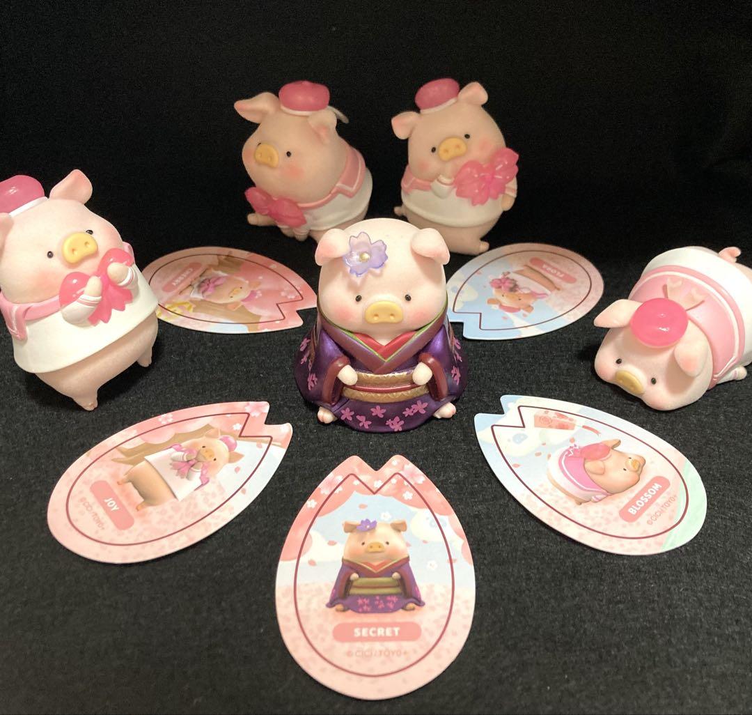 ♡】Lulu Sakura ２ 子豚 DELIGHT 全5種せット 桜シリーズ ♡】Lulu Sakura 2 子豚 DELIGHT 全5種せット 桜シリーズ