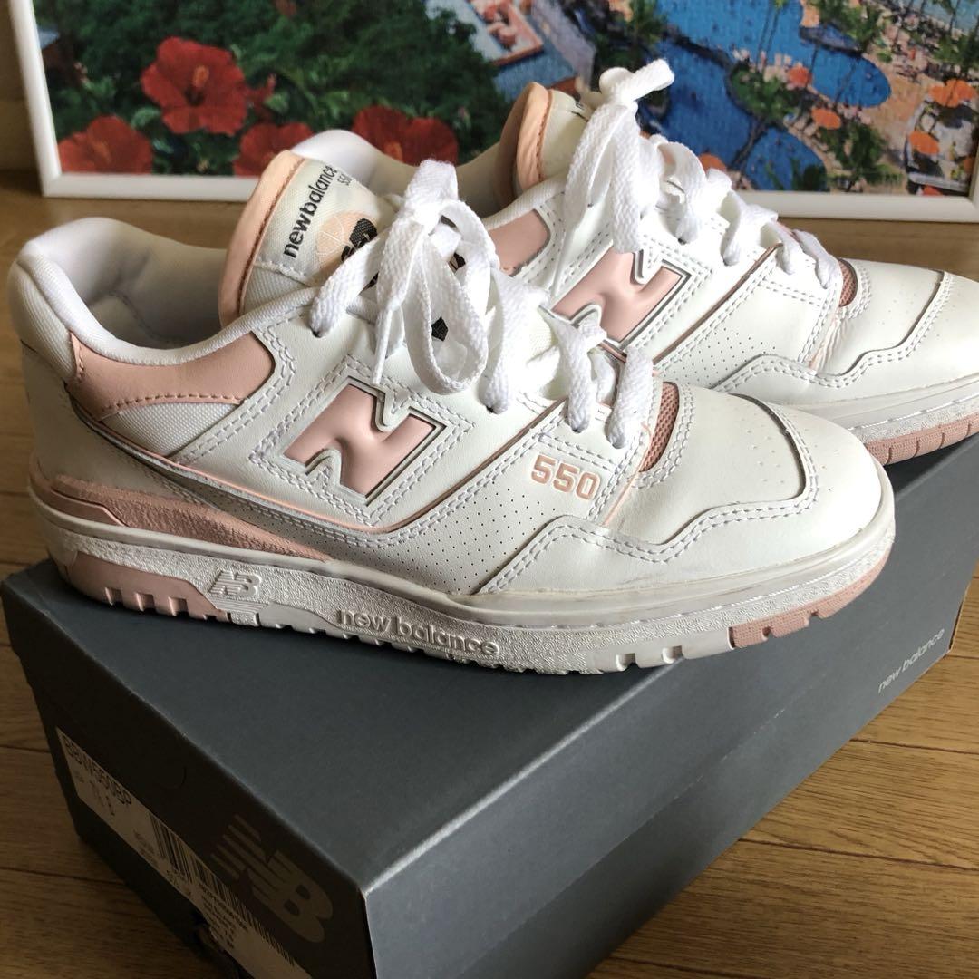ニューバランス New Balance 550 24.5 ベビーピンク