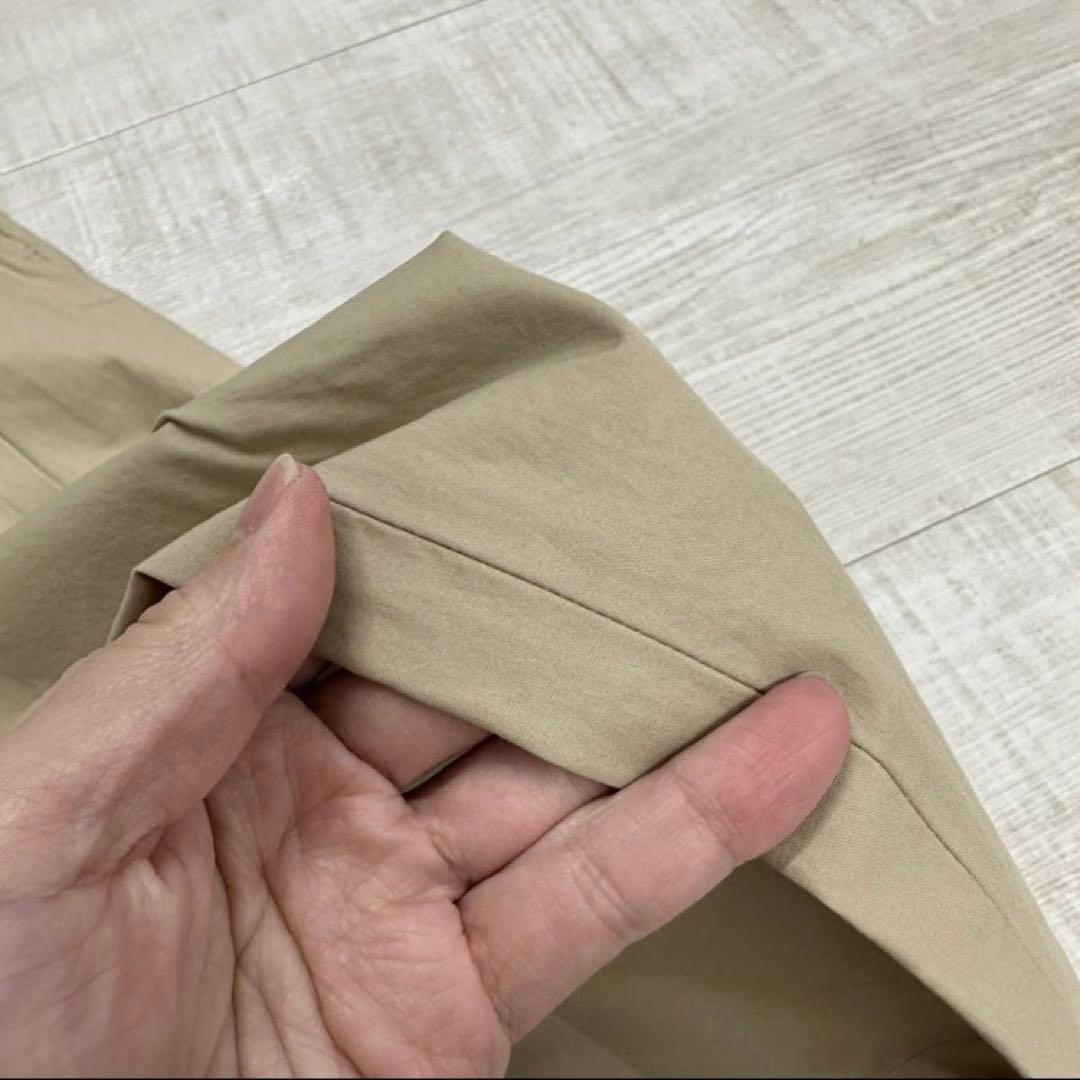 未使用 スタジオニコルソン ダブル プリーツ パンツ BISCUIT サイズ S