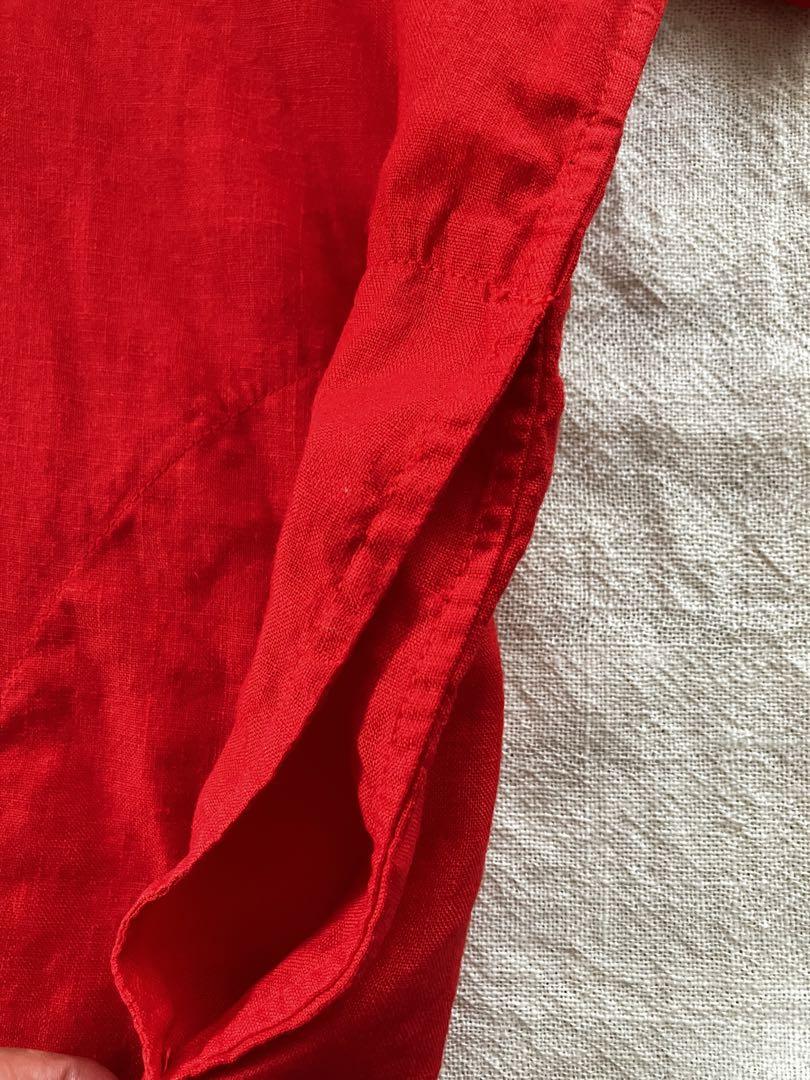 【美品】Honette Irish linen boat neck ボートネック