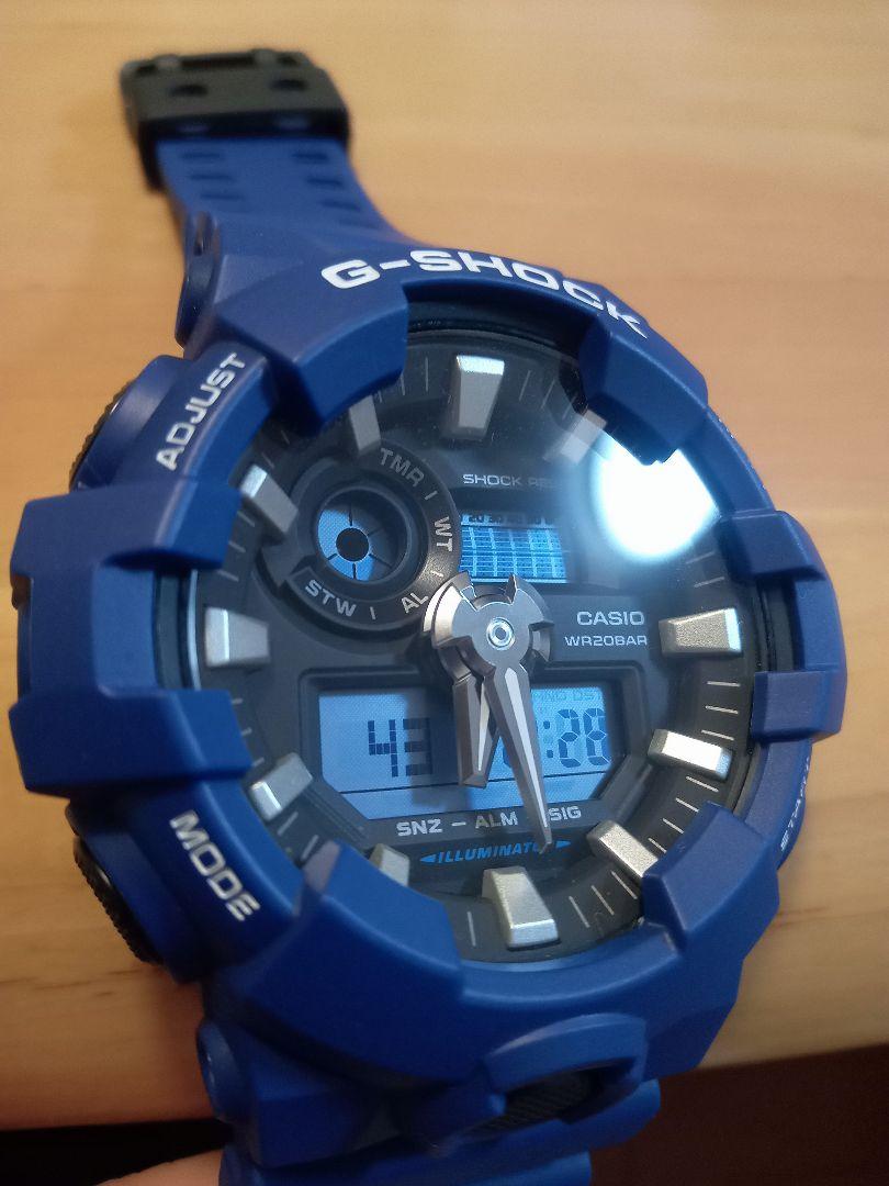 G-SHOCK 電池新品 GA-700 ジーショック  ネイビー G-SHOCK