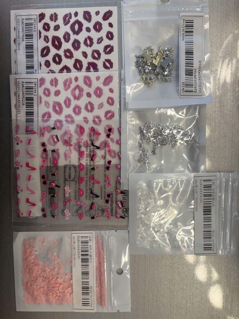 maoネイル などネイルジェル＆デコレーションパーツセット