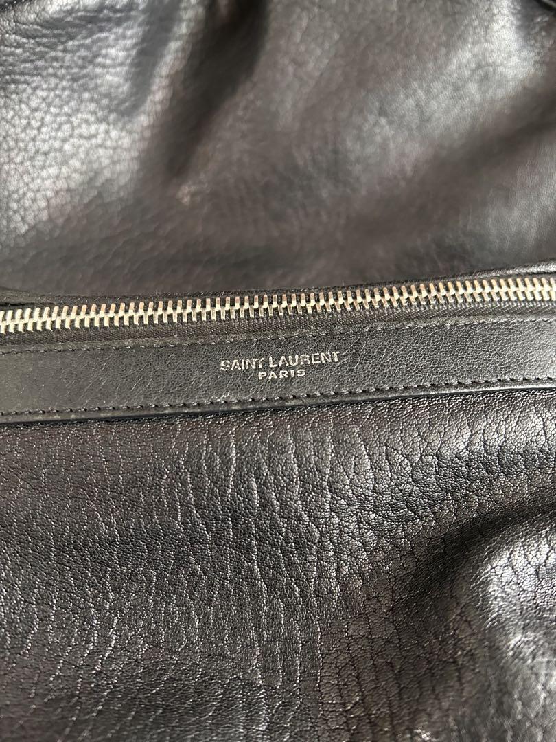SAINT LAURENT ブラックレザーリュック