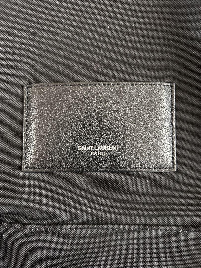 SAINT LAURENT ブラックレザーリュック