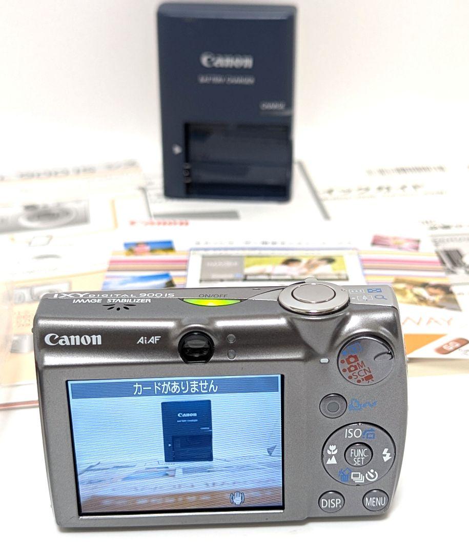 【美品】人気モデル　Canon IXY DIGITAL 900 IS　デジカメ
