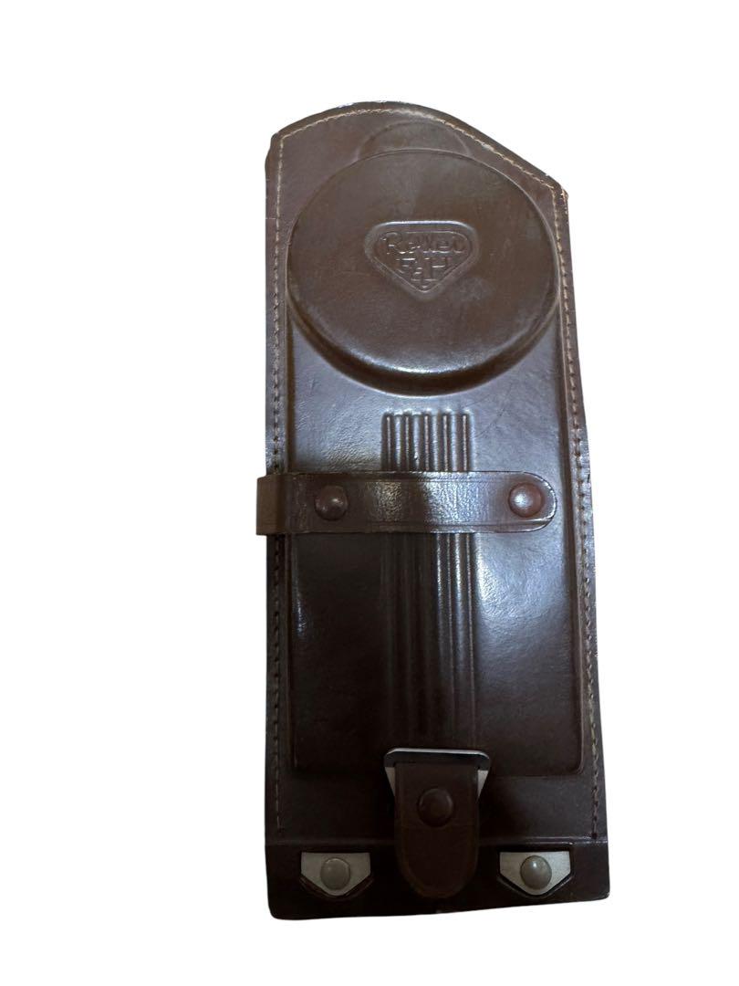 rollei ローライ　2眼用革製マグニファイヤーフード
