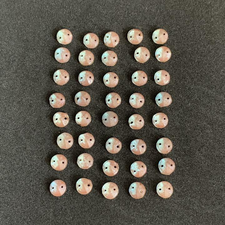 アンティークサフィレット縫い付けパ-ツ