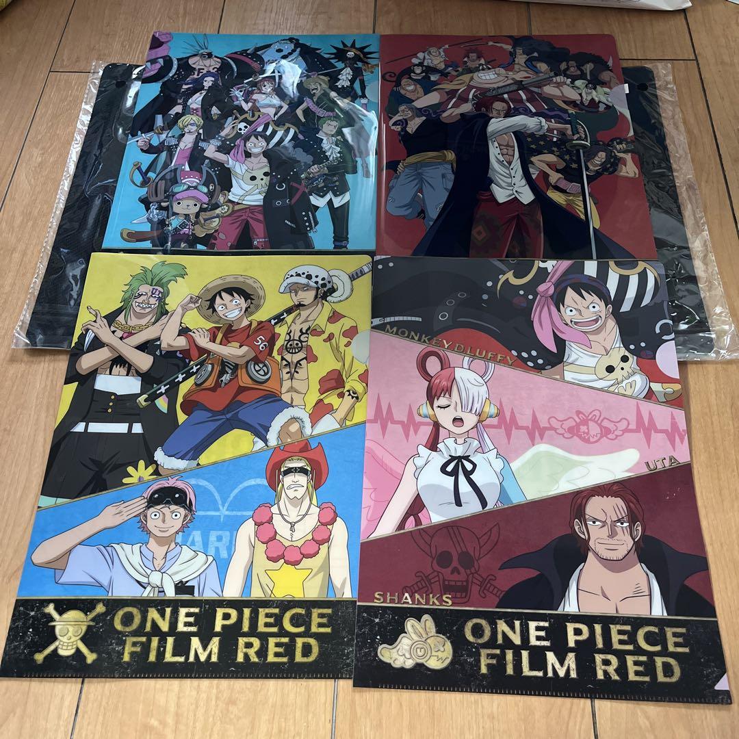 ワンピース＊onepiece RED クリアファイルコレクション ガチャ