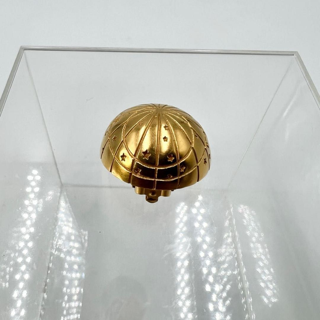 HERMES エルメス ヴィンテージ イヤリング 星柄 ドーム型 ゴールド箱付き HERMES エルメス ヴィンテージ イヤリング 星柄 ドーム型 ゴールド箱付き