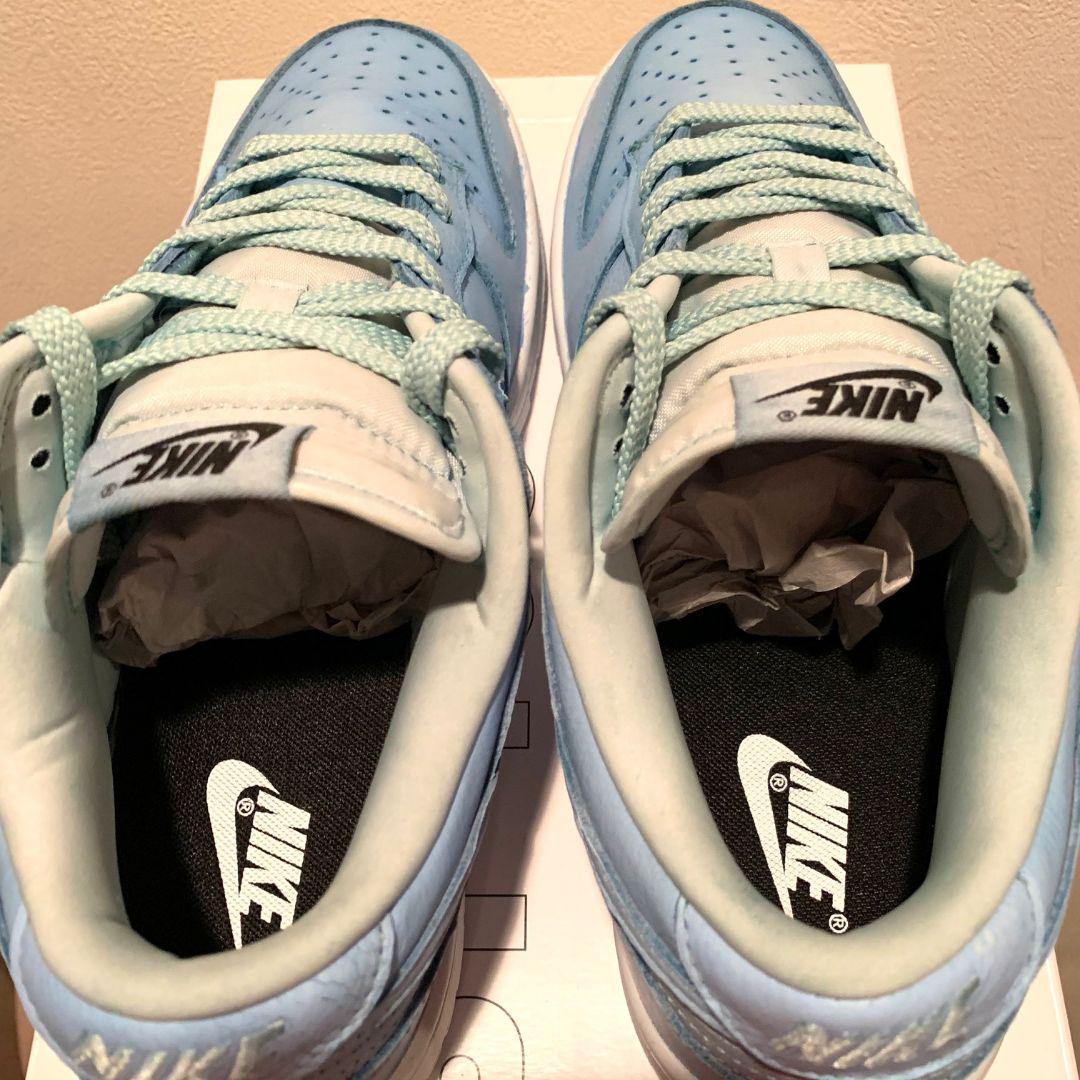 新品NEW 27 B NIKE DUNK LOW GARMENT DYE SAX BLUE IxCXF-m38810638618 数量限定定番