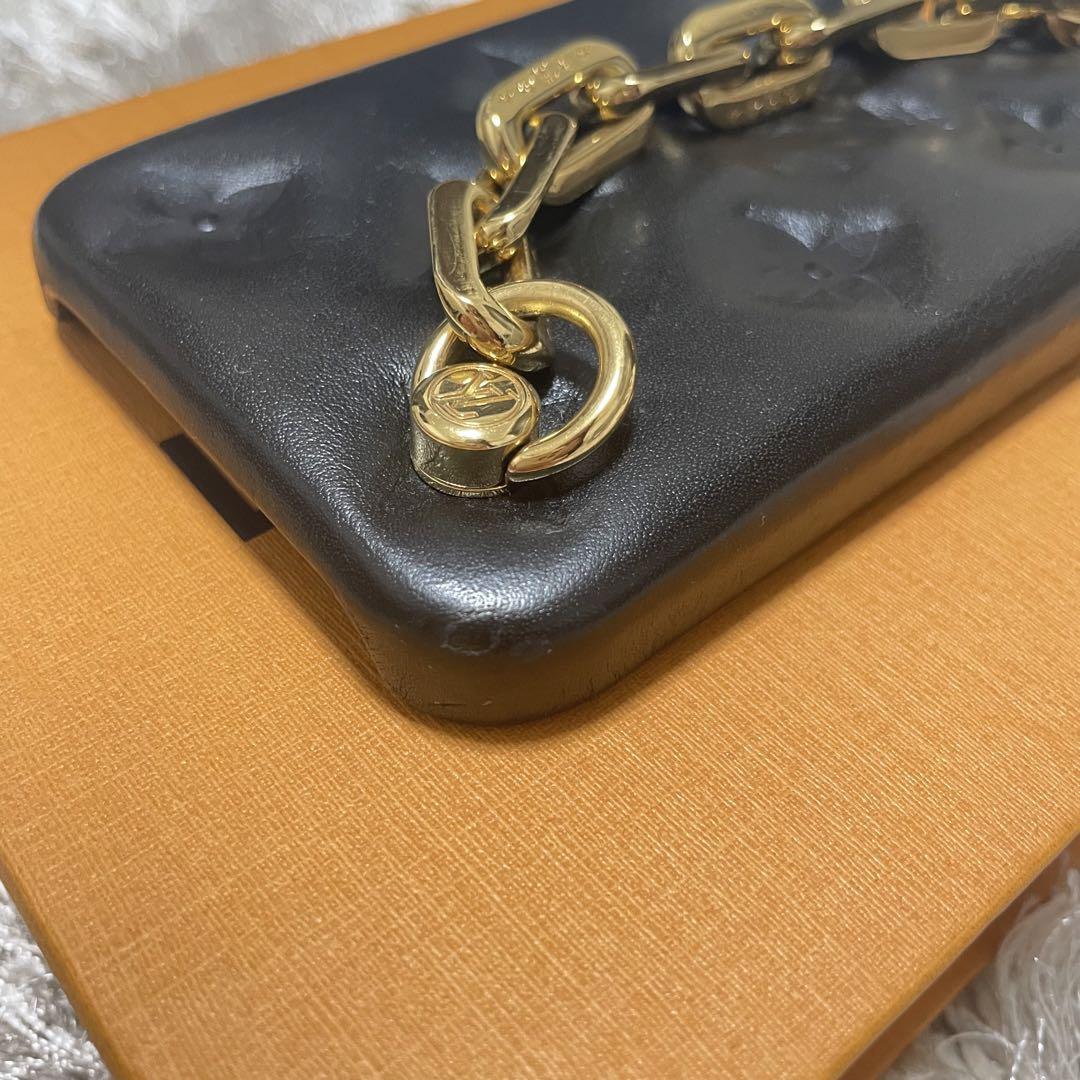ルイヴィトン iPhone バンパークッサン 12pro