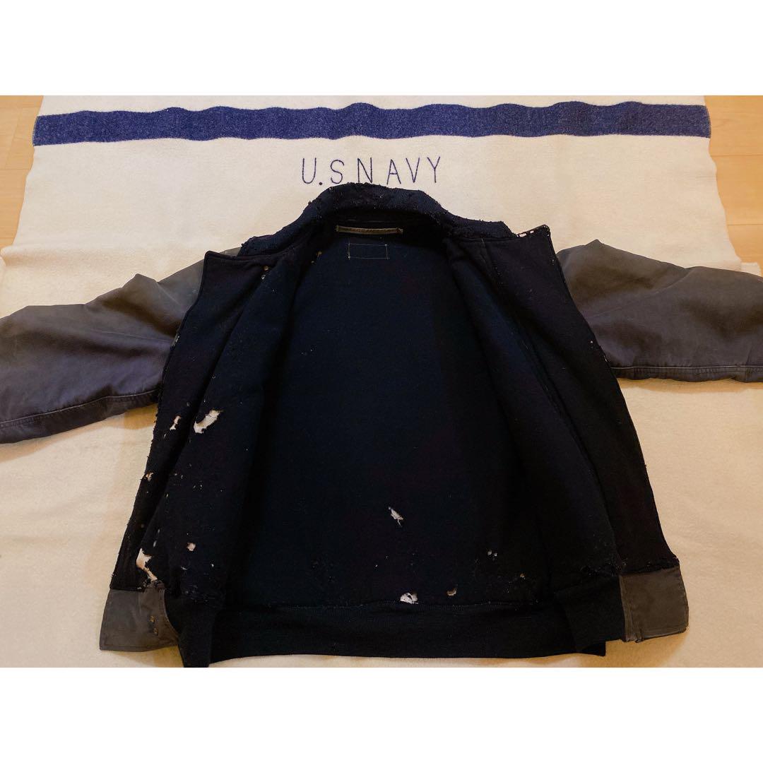 ビンテージ1940's WWII US NAVY デッキフックJKT 42サイズ ビンテージ1940's WWII US NAVY デッキフックJKT 42サイズ
